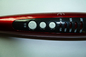 Red Titanium 130W Hair Curling Comb / Professional Round Hair Curler Brush