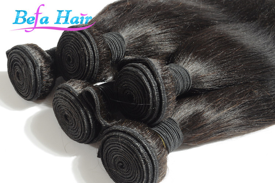 El pelo camboyano natural del rizo espiral negro/rubio lía extensiones del pelo de 14-16 pulgadas